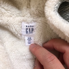 gap babyクマさんボアアウターの画像