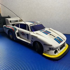 【1977年　日本製　レトロ】ニッコー セミデラコンシリーズ 1/12 ポルシェ935 ラジコン　ジャンク品の画像