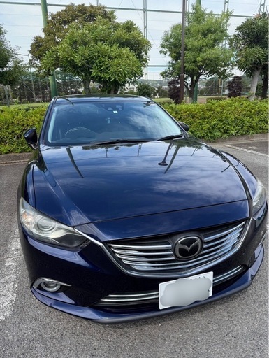 マツダ アテンザセダン GJ型（2.5Lガソリン）BBSホイール・本革・ローダウン・整備済み・自動車税納付済