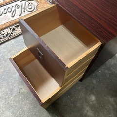 木製　小引き出し　小物入れ　道具箱の画像