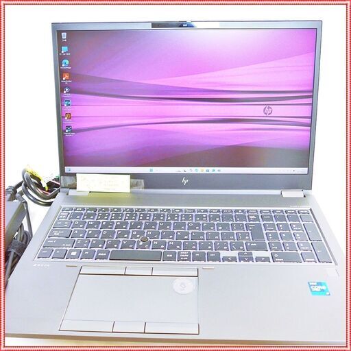 CAD/CG/レンダリング等向け HP ZBook15 G8 i7 11850H RTX A3000 NVMe