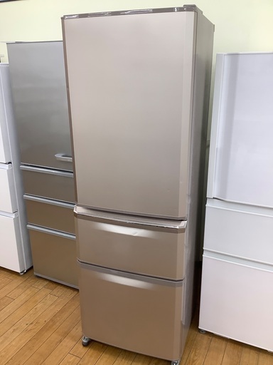 MITSUBISHI 3ドア冷蔵庫　MR-C37Z-P1 370L 2016年製