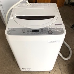 【配達可能】SHARP シャープ　全自動洗濯機　ES-GE5B-...