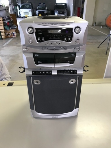 DVDダブルカセットカラオケシステム