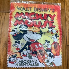 ミッキーマウス　メガネ拭き　マルチクロス　　ディズニー