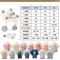 袴　晴れ着　セット　親子お揃いの画像