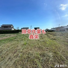 草刈りします