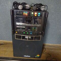 クラリオン　カラオケ機器　MK-3000A　マイク4本付（取引条件あり）
