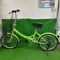 20インチ 折りたたみ自転車 Straw Hat