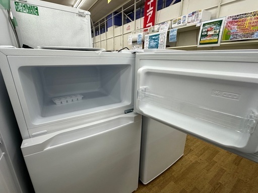 【ドリーム川西店御来店限定】アイリスオーヤマ　冷蔵庫　87L   PRC-B092D-W   2024年製／クリーニング済み 【200