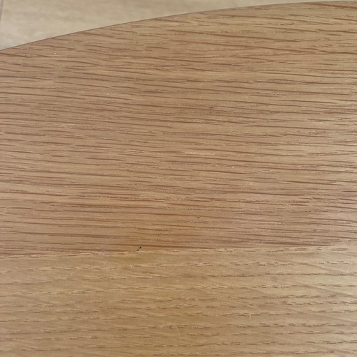 美品☆オーク材のちゃぶ台　折り畳みちゃぶ台　天然木テーブル　　　ローテーブル