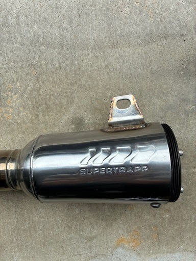 【手渡しのみ】グラストラッカー用　スーパートラップマフラー