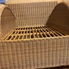 籐家具　椅子の画像