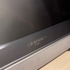 SHARP2007年製37型テレビの画像