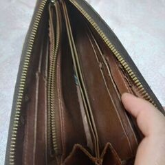 【訳アリ】LOUISVUITTON ルイヴィトン 縦長財布の画像