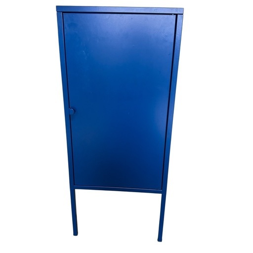 希少 IKEA LIXHULT リックスフルト キャビネット イケア ブルー スチール スチールキャビネット サイドボード IKEA家具 イケア家具