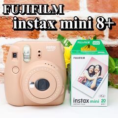 【全国送料無料】 FUJIFILM instax mini 8+...