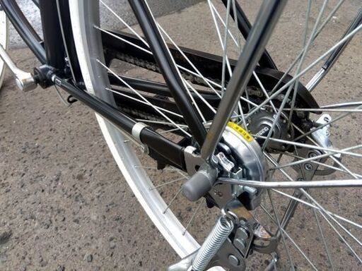 自転車（ママチャリ/変速なし） ほぼ新品 黒色 札幌（配送不可