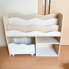 【値下げ】ニトリ 絵本棚 キッズ収納