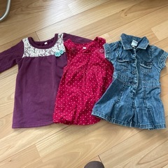 70〜80㎝　女の子洋服の画像