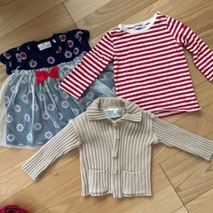 70〜80㎝　女の子洋服の画像