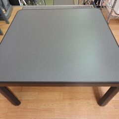 天板リバーシブルテーブル 正方形 幅75㎝奥行75㎝×高さ39㎝ グレー/ブラック ローテーブル 座卓 西岡店の画像