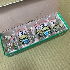 昭和レトロけろけろけろっぴ　ガラスコップの画像