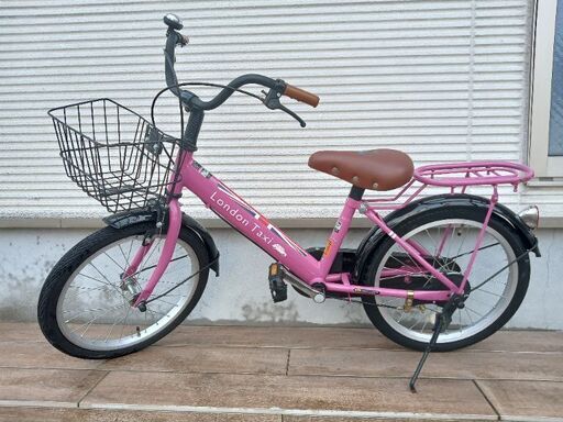 美品✨18インチ子供用自転車・女の子向け (カジタリ) 富田の