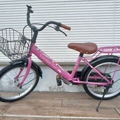 美品✨18インチ子供用自転車・女の子向け
