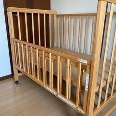 澤田木工所　ベビーベッドの画像