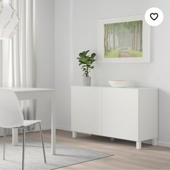 【IKEA】扉付きチェスト　収納棚　ベストー