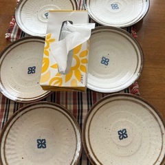美濃焼きお皿6枚セットの画像