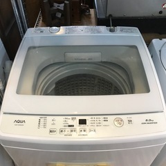 AQUA 2018年製 洗濯機 8kgの画像