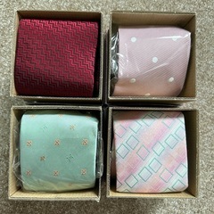新品✨未使用品 高級シルク100%ネクタイ