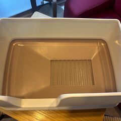 デオトイレ快適ワイド本体　緑茶消臭サンド1袋付の画像