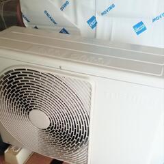 現在問い合わせの方以外新規募集一旦停止します、ほぼ未使用6畳　東芝エアコン　家庭用　室内外機セットの画像