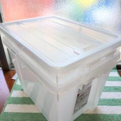 【美品】ダイソー　フタ付 収納 BOX