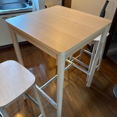 IKEAダイニングセットハイタイプ
