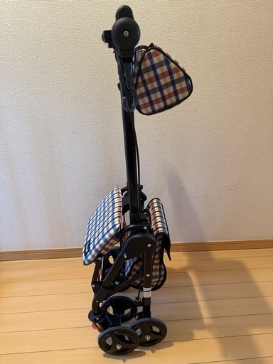 シルバーカー 幸和製作所 テイコブナノン DX CPS02  歩行介助 補助具 手押し車 おしゃれ 折りたたみ