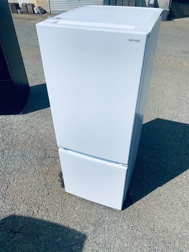 REFAGE YRZ-F15LW 2ドア冷蔵庫 156L 右開き ホワイト【DD