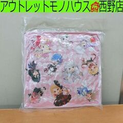 未使用品 Re:ゼロから始める異世界生活 スクエアクッション エ...