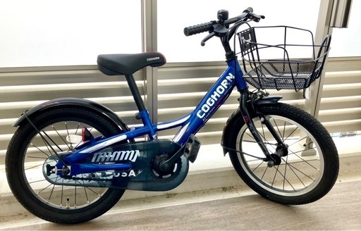 子供用自転車16インチ COGHORNコグホーン[補助輪あり]※お話中
