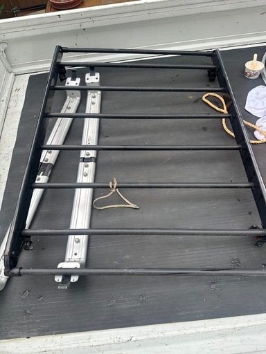 ルーフラック 黒