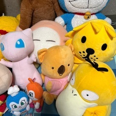 色んなぬいぐるみの画像