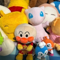 色んなぬいぐるみの画像