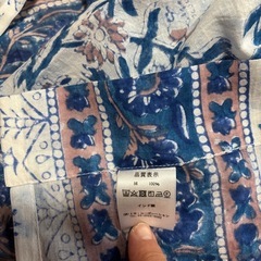 インド製のれん90×150cmの画像