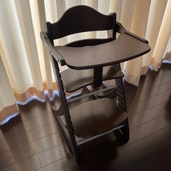 大和屋 すくすくチェア スリムプラス テーブル付