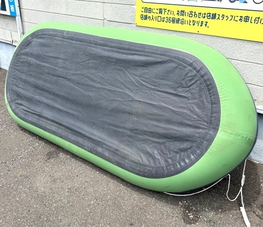 札幌市内配送可 組立確認済 Achilles アキレス インフレータブルボート ゴムボート EC4-642 4人乗り ウッドフロア