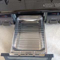 【美品】Rinnai　ガスコンロ　グリル付き　LPガス用　RTE670BKRの画像