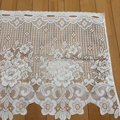 未使用？カフェカーテン155×47cm